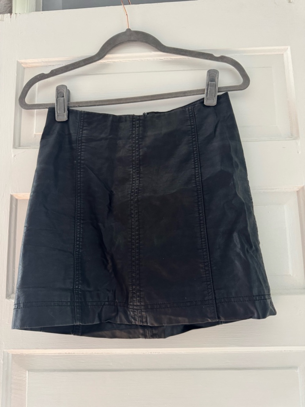 Free People Black Mini Skirt